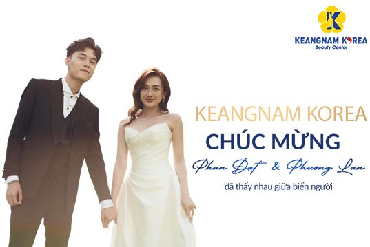 Keangnam Korea chúc mừng đám cưới diễn viên Phương Lan và Phan Đạt