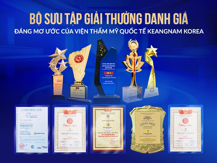 Bộ sưu tập giải thưởng danh giá keangnam korea