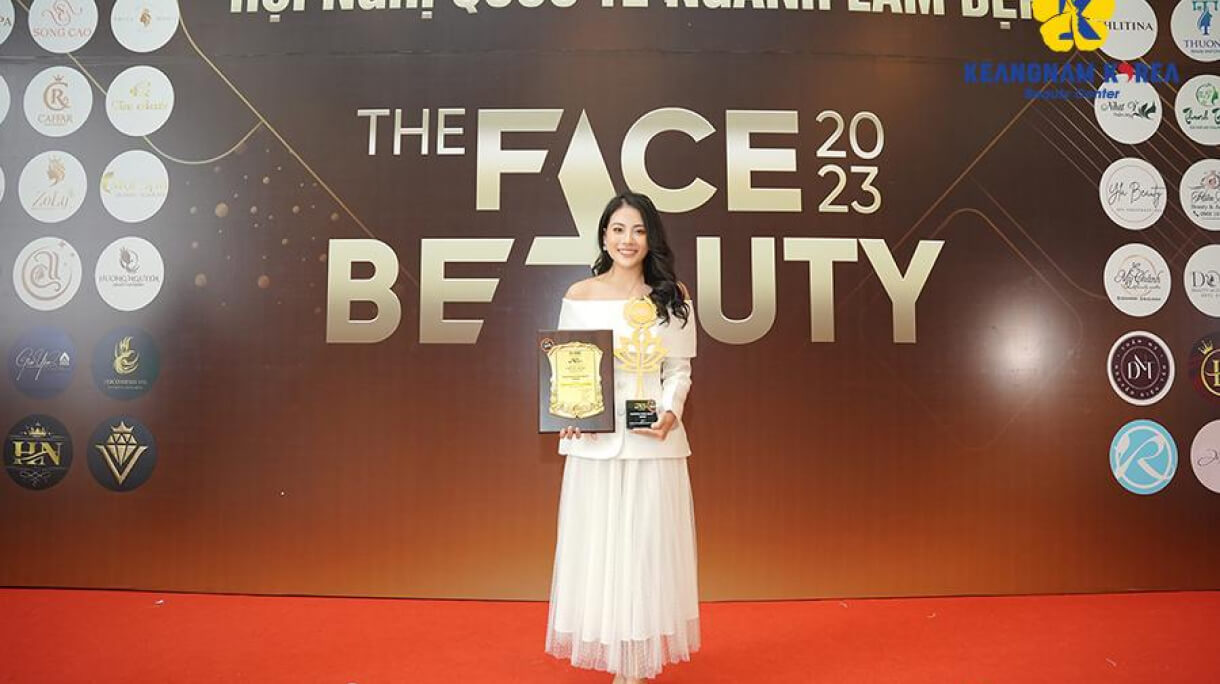 Keangnam Korea lọt Top thương hiệu làm đẹp tiêu biểu hàng đầu Việt Nam tại The Face Beauty 2023