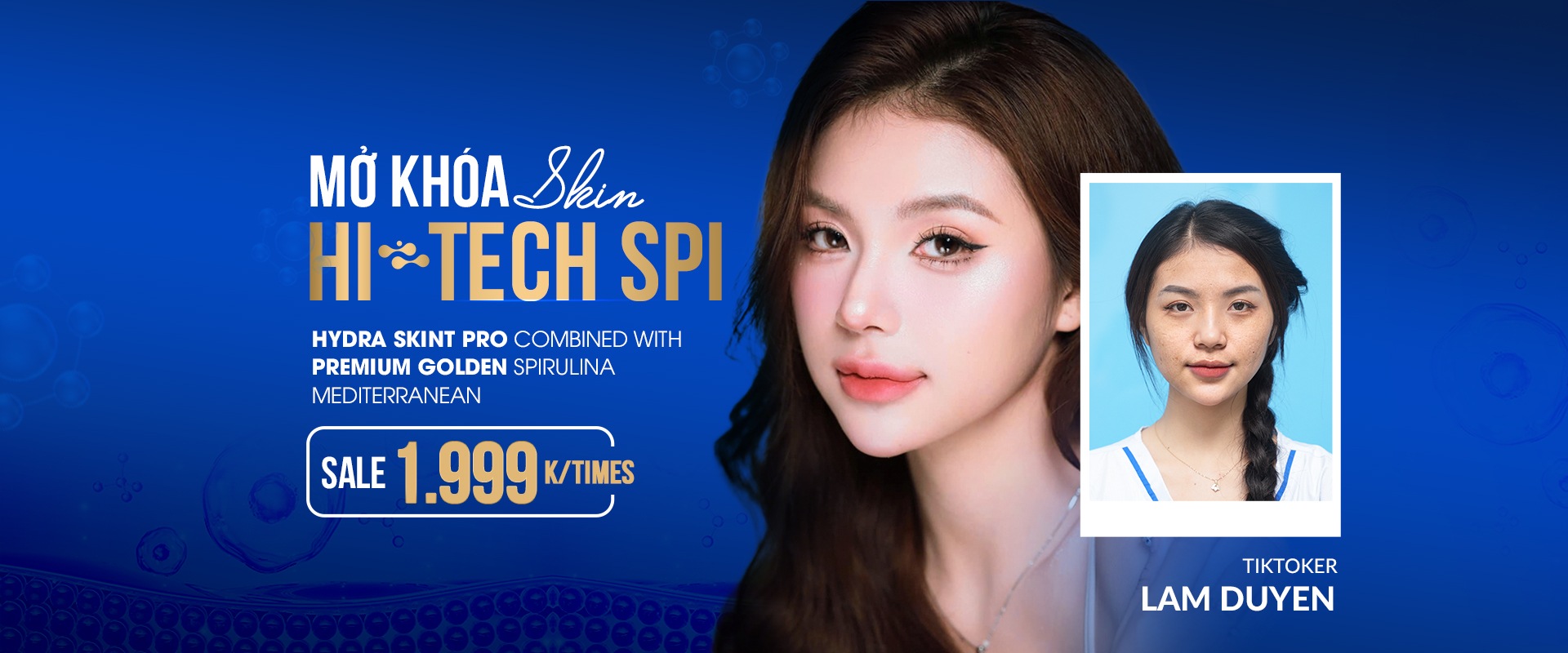 High Tech SPI intensive skin beauty technology