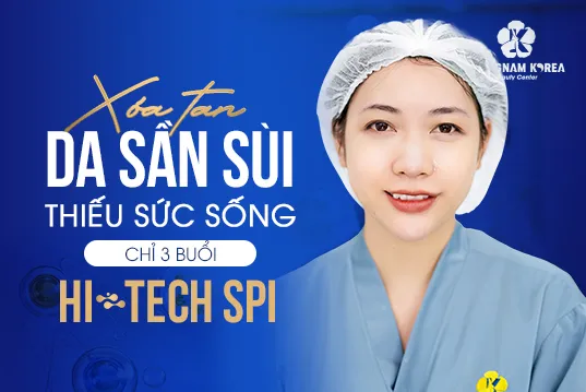 Buổi 3 Hi-Tech SPI da đẹp căng mướt như gái Hàn