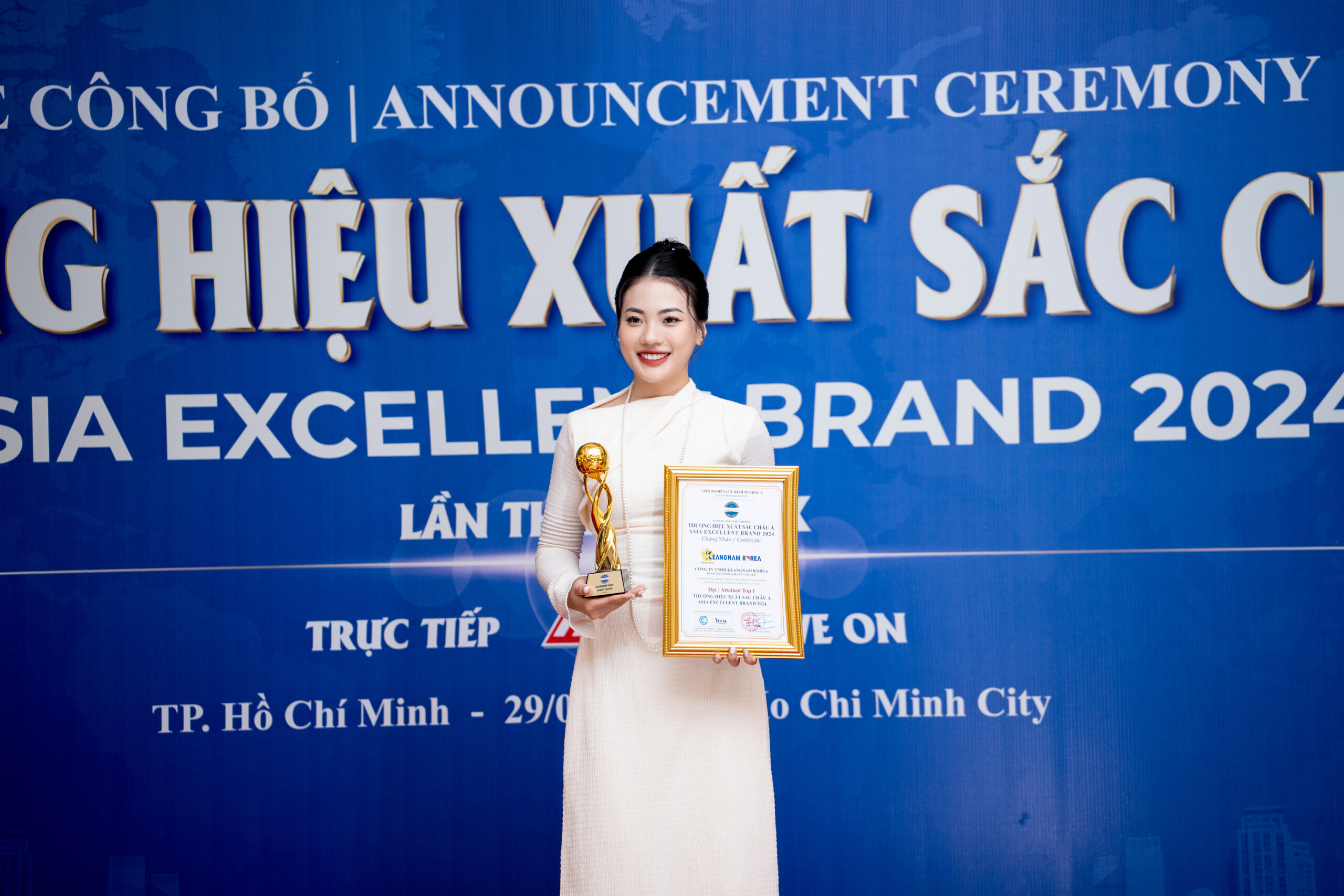 Keangnam Korea liên tiếp 3 lần nhận giải top 1