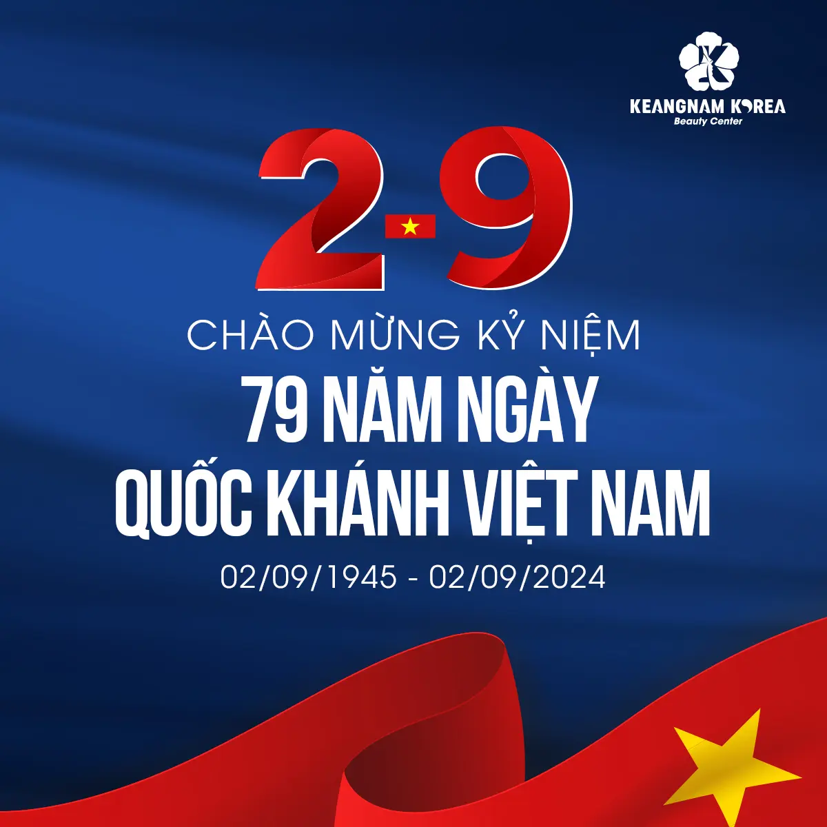 Chúc mừng lễ quốc khánh 2024