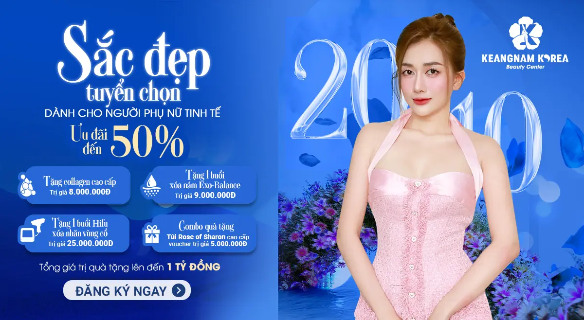 ưu đãi chương trình 20/10 Keangnam Korea