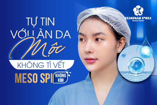 Làn da sáng mịn không tì vết