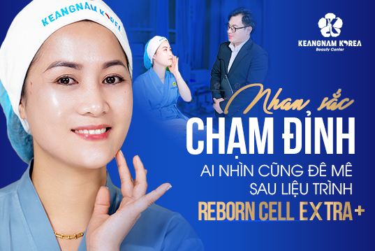 Sự thay đổi gương mặt sau khi làm liệu trình trẻ hóa da