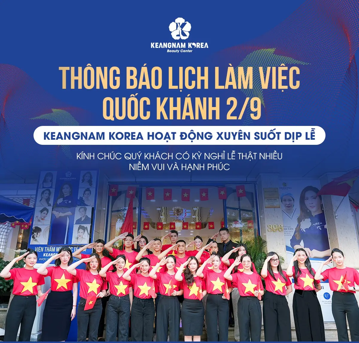 Lịch hoạt động lễ quốc khánh