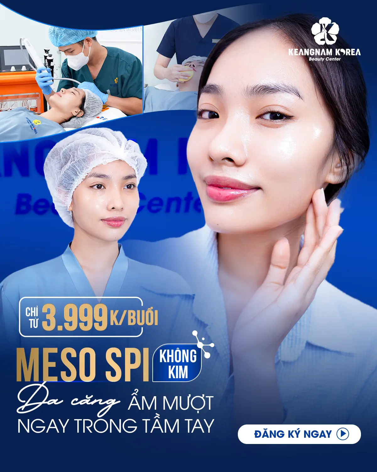 Da căng ẩm mượt ngay trong tầm tay nhờ meso không kim 