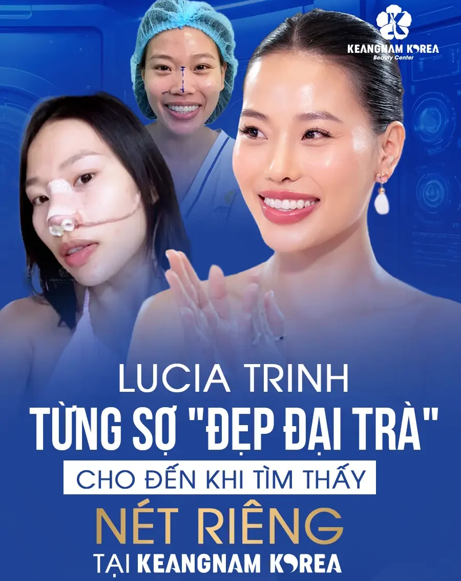Lucia Trinh nâng mũi