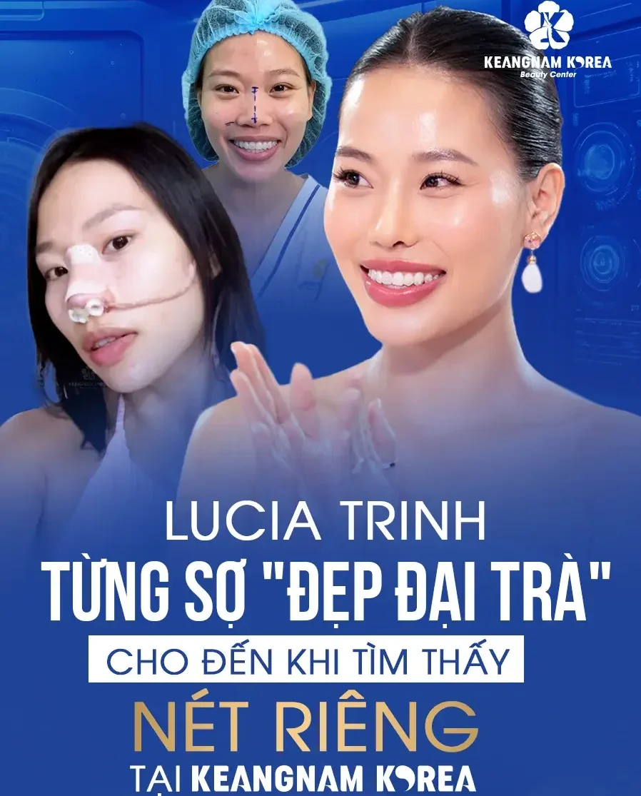 Lucia Trinh chia sẻ trải nghiệm sau khi nâng mũi