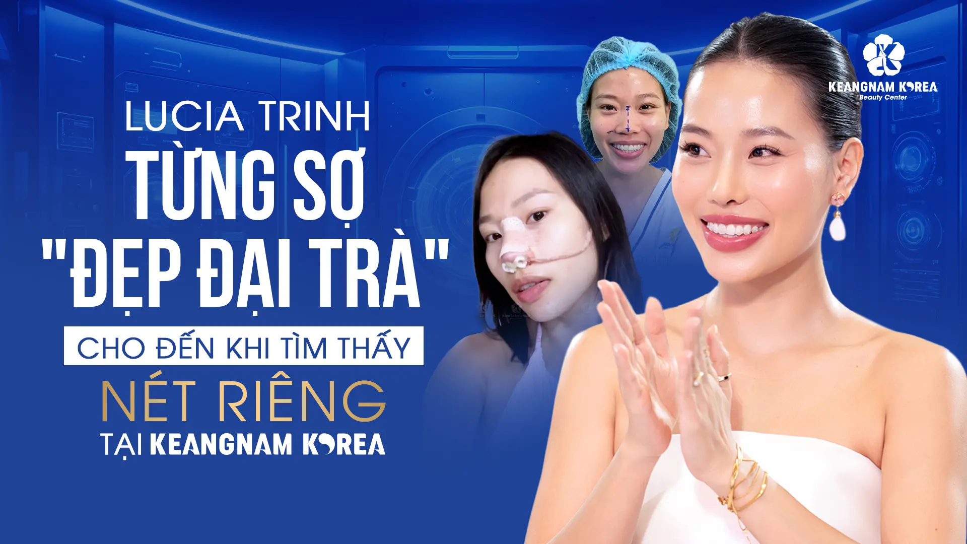Lucia Trinh nâng mũi