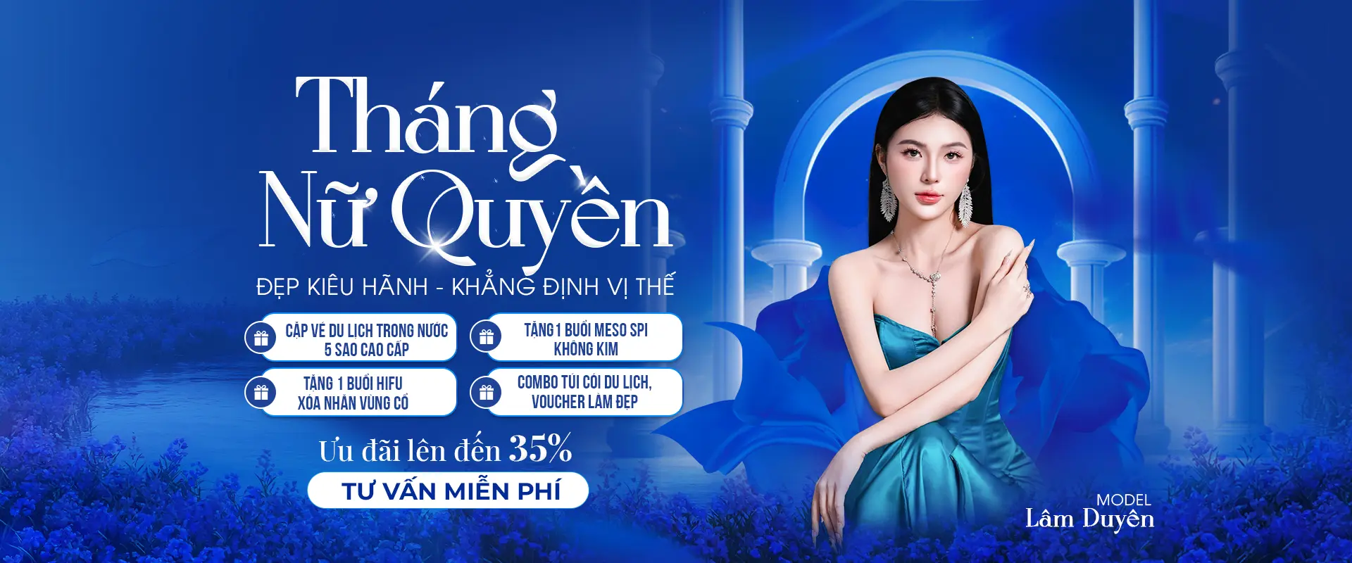 Ưu đãi ngày phụ nữ việt nam 20-10
