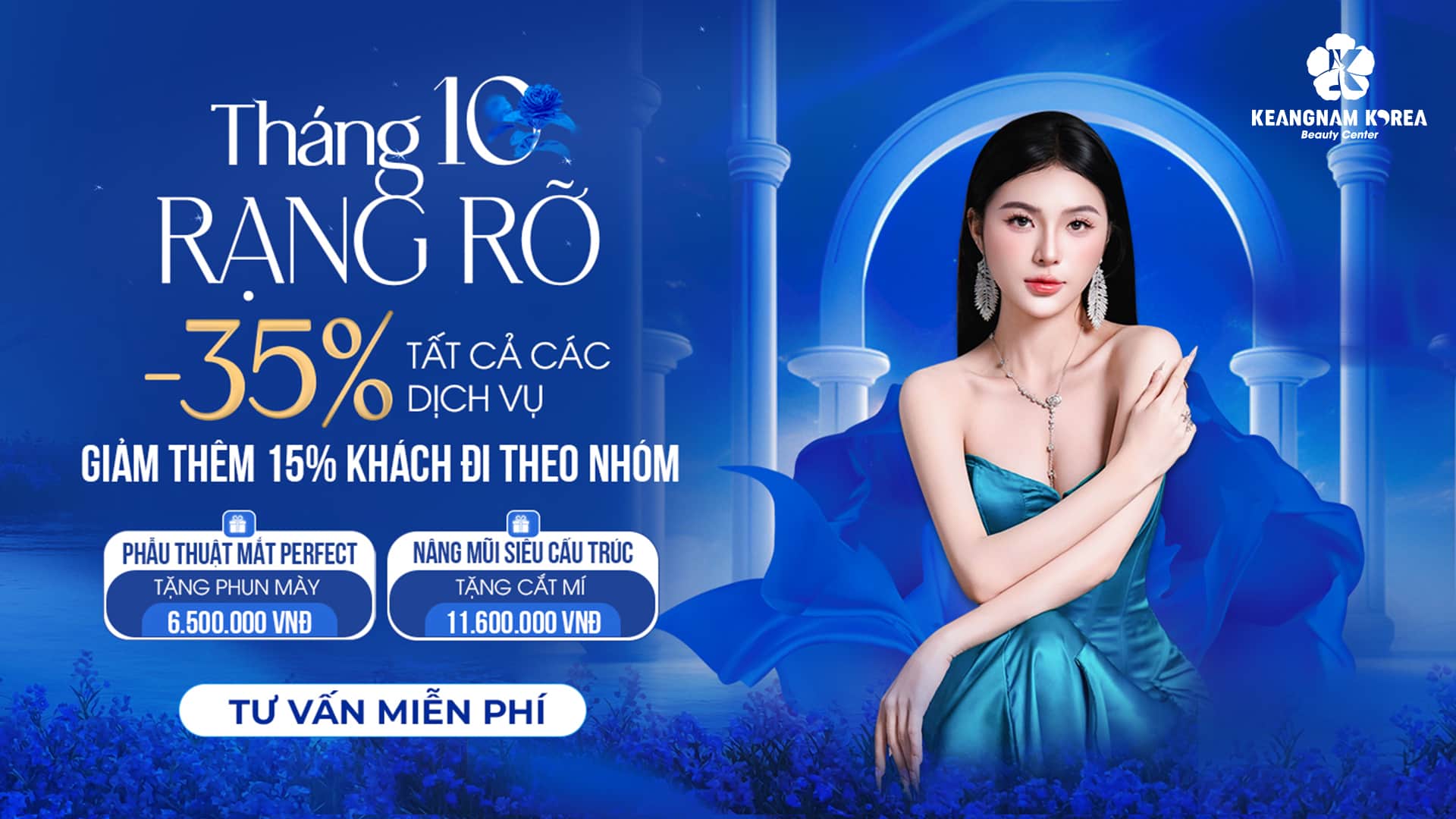 Khuyễn mãi tháng 10/2025 tại Keangnam Korea