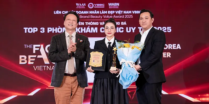 Keangnam Korea nhận giải thường The Face Beauty 2025