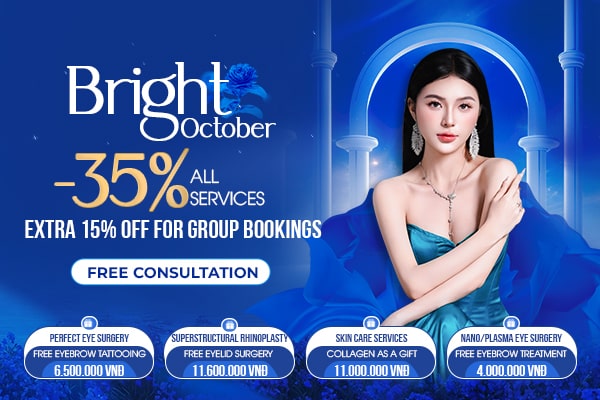 Banner khuyến mãi tháng 10/2025 Keangnam Korea EN