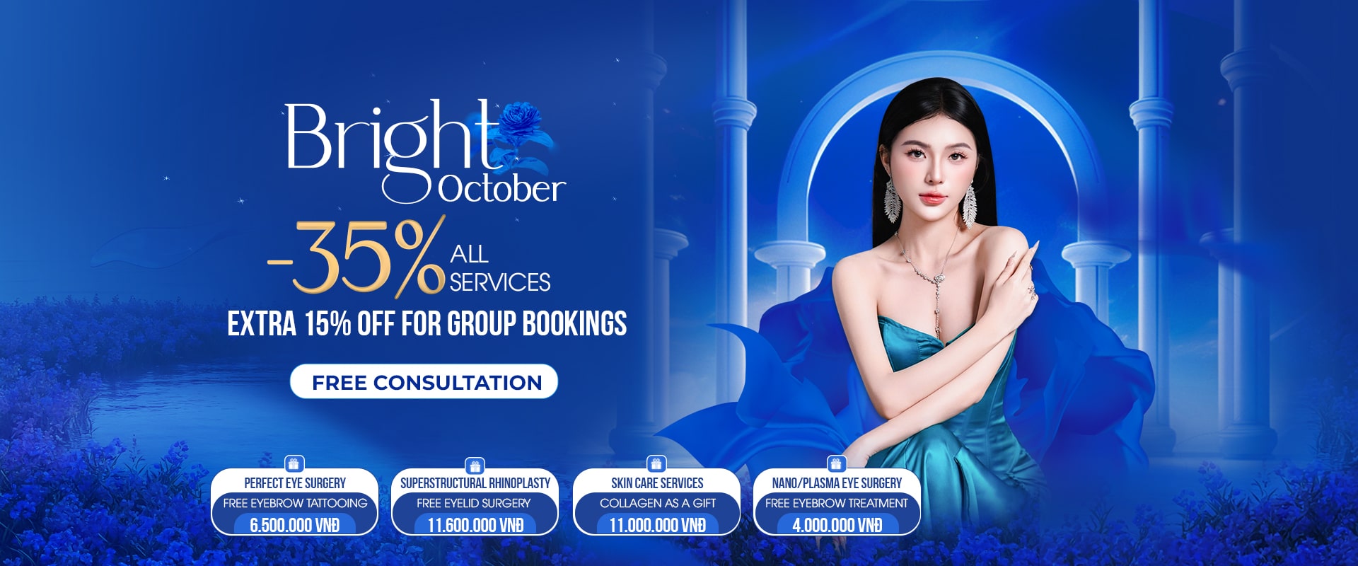 Banner khuyến mãi tháng 10/2025 Keangnam Korea EN-PC