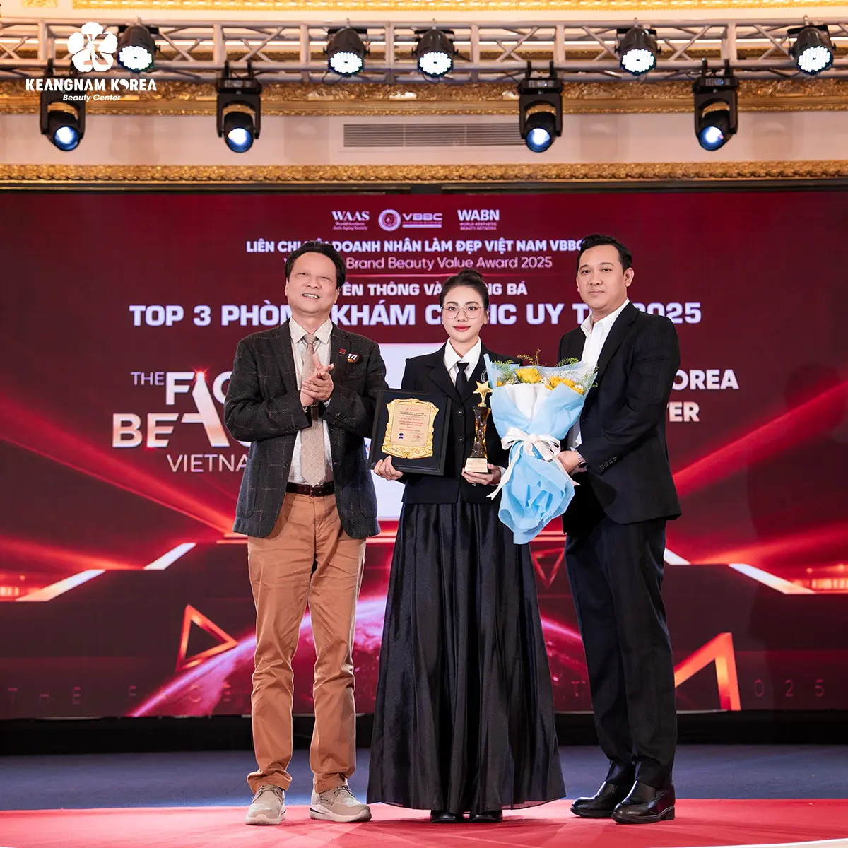 Keangnam Korea Lọt TOP 3 Phòng Khám Thẩm Mỹ Uy Tín tại The Face Beauty 2025 1 The Face Beauty 2025