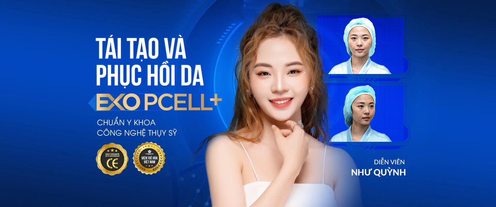 Tái tạo da và phục hồi da Exo Pcell+