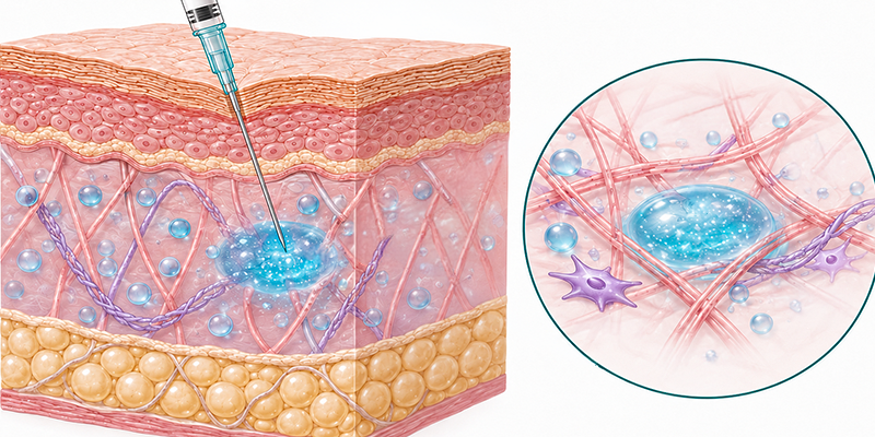 Tiêm collagen và tiêm meso: 4 điểm khác biệt quyết định hiệu quả trẻ hóa da mặt 3 tiem collagen va tiem meso 1