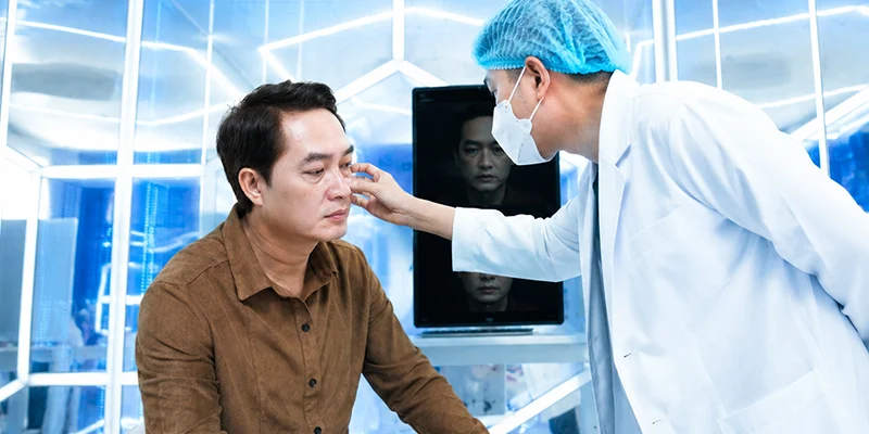 Xóa Bọng Mắt Không Phẫu Thuật